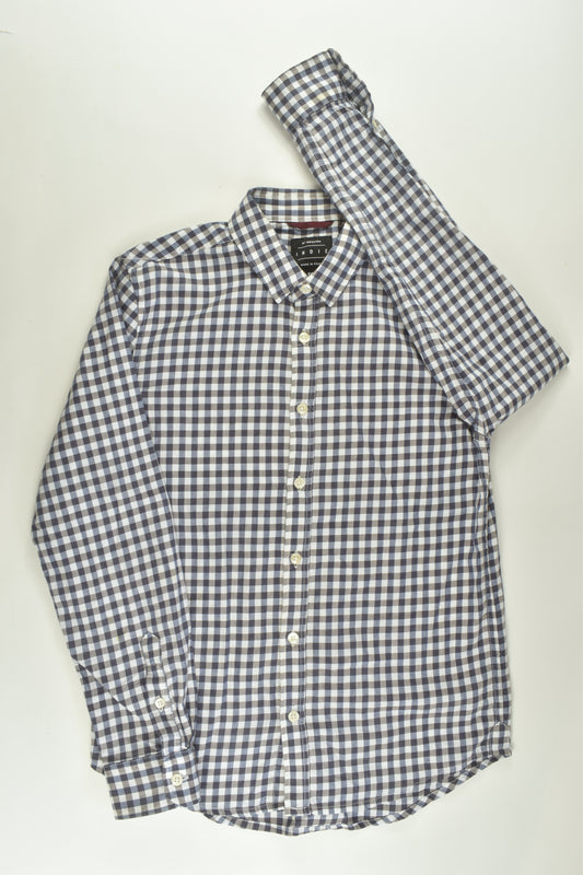 Indie by Industrie Size 10 Checked Button-up Shirt