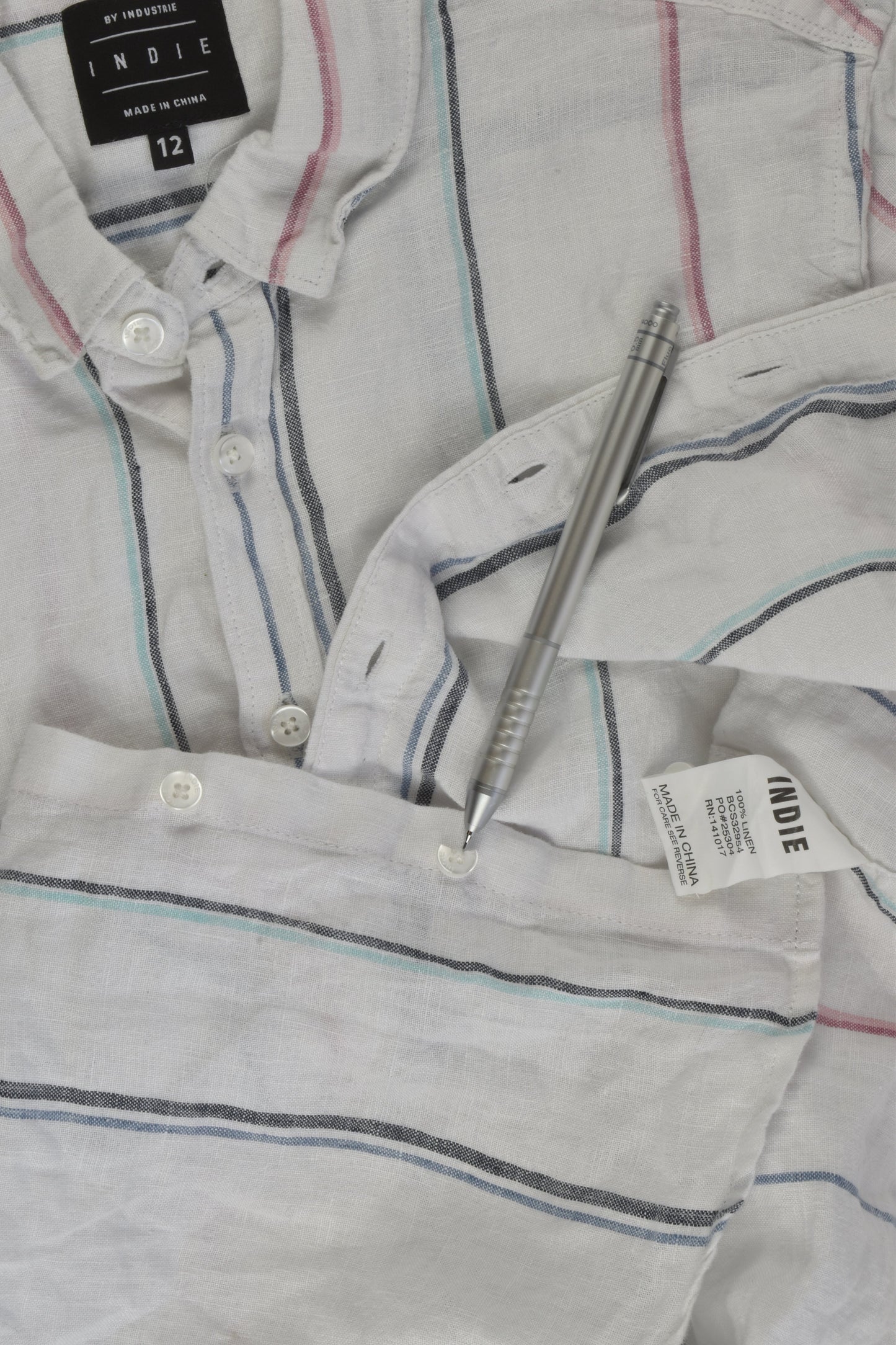 Indie by Industrie Size 12 Linen Shirt