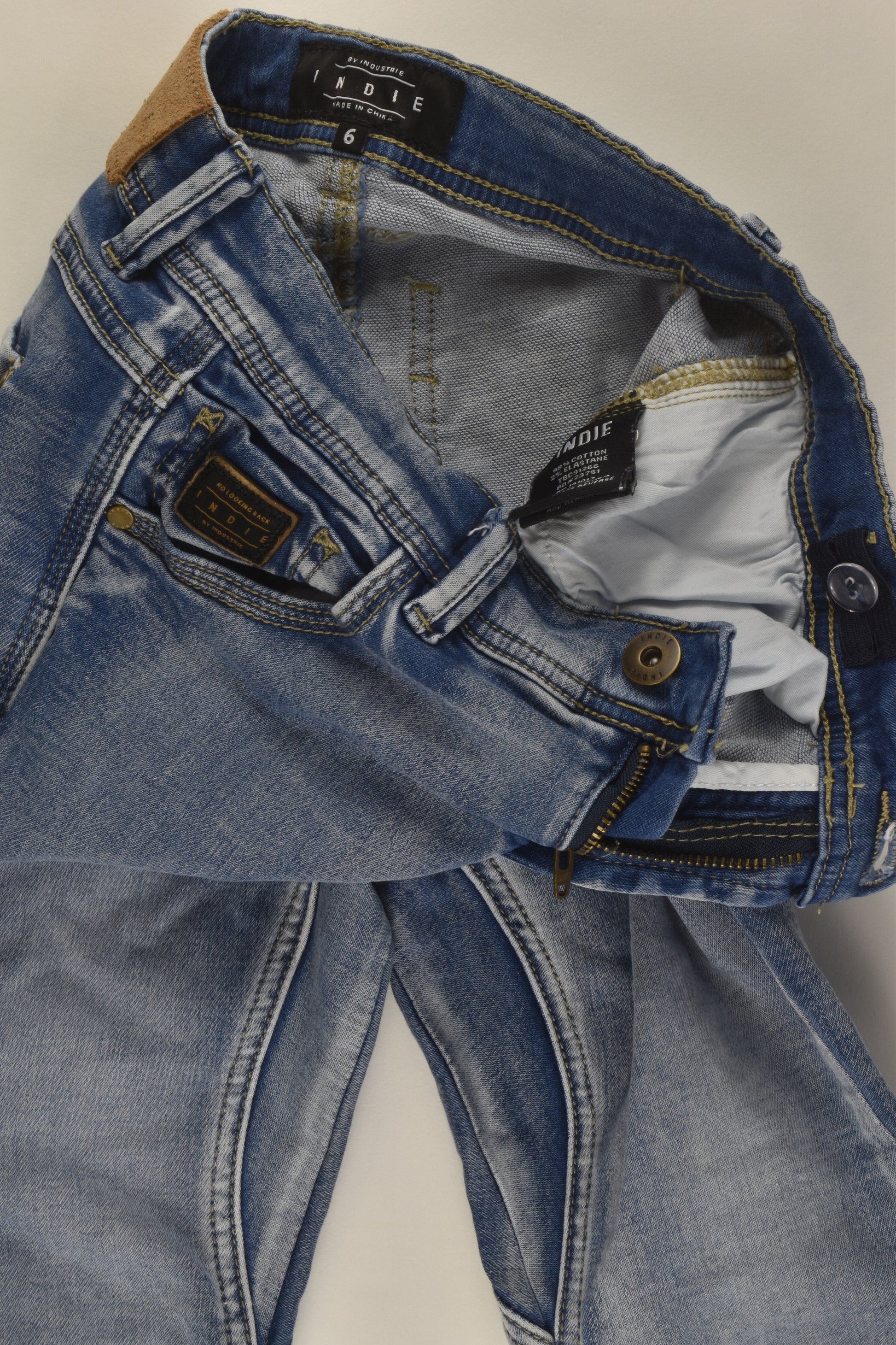 Indie by Industrie Size 6 Denim Pants