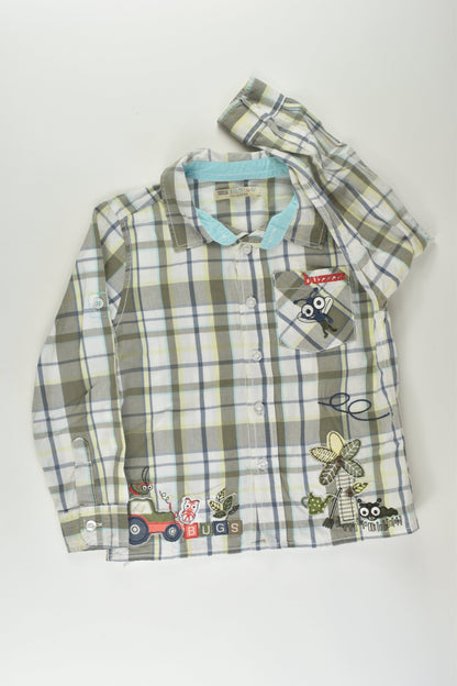 Indigo by Marks & Spencer Size 4-5 Bugs Shirt