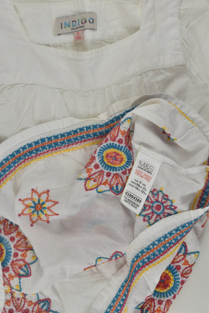 Indigo by Marks & Spencer Size 9 Embroidery Blouse