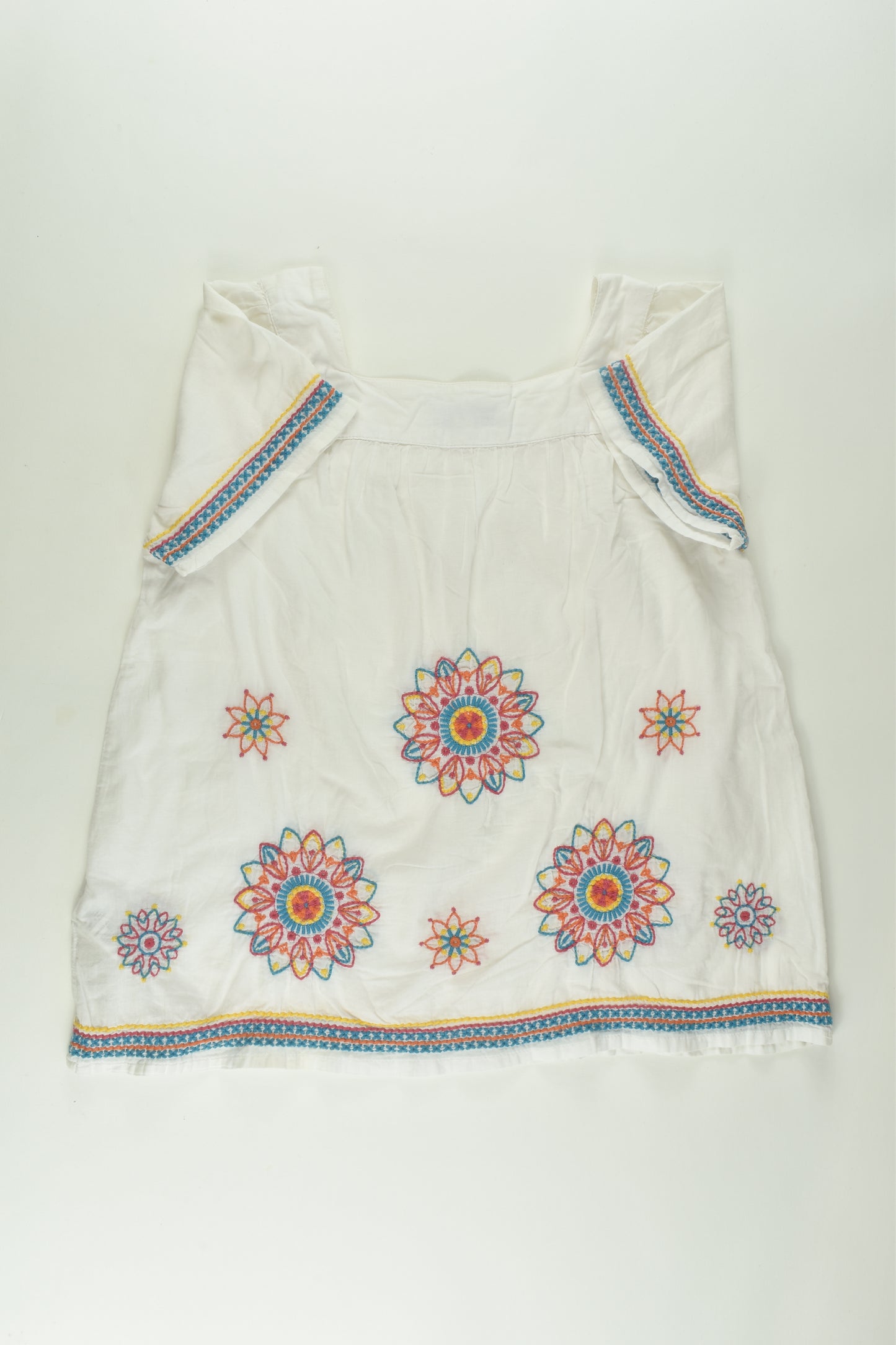 Indigo by Marks & Spencer Size 9 Embroidery Blouse