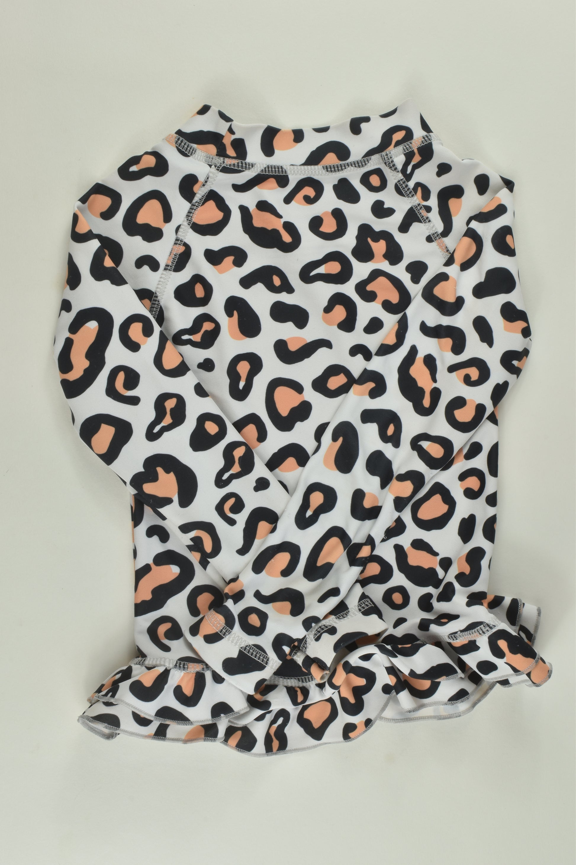 Infamous Size 0 Leopard Print Rashie Top