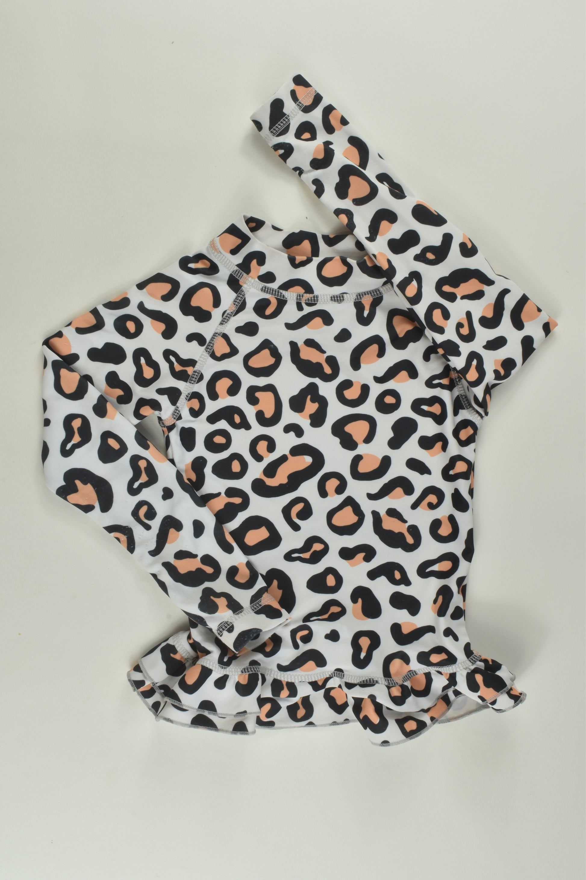 Infamous Size 0 Leopard Print Rashie Top