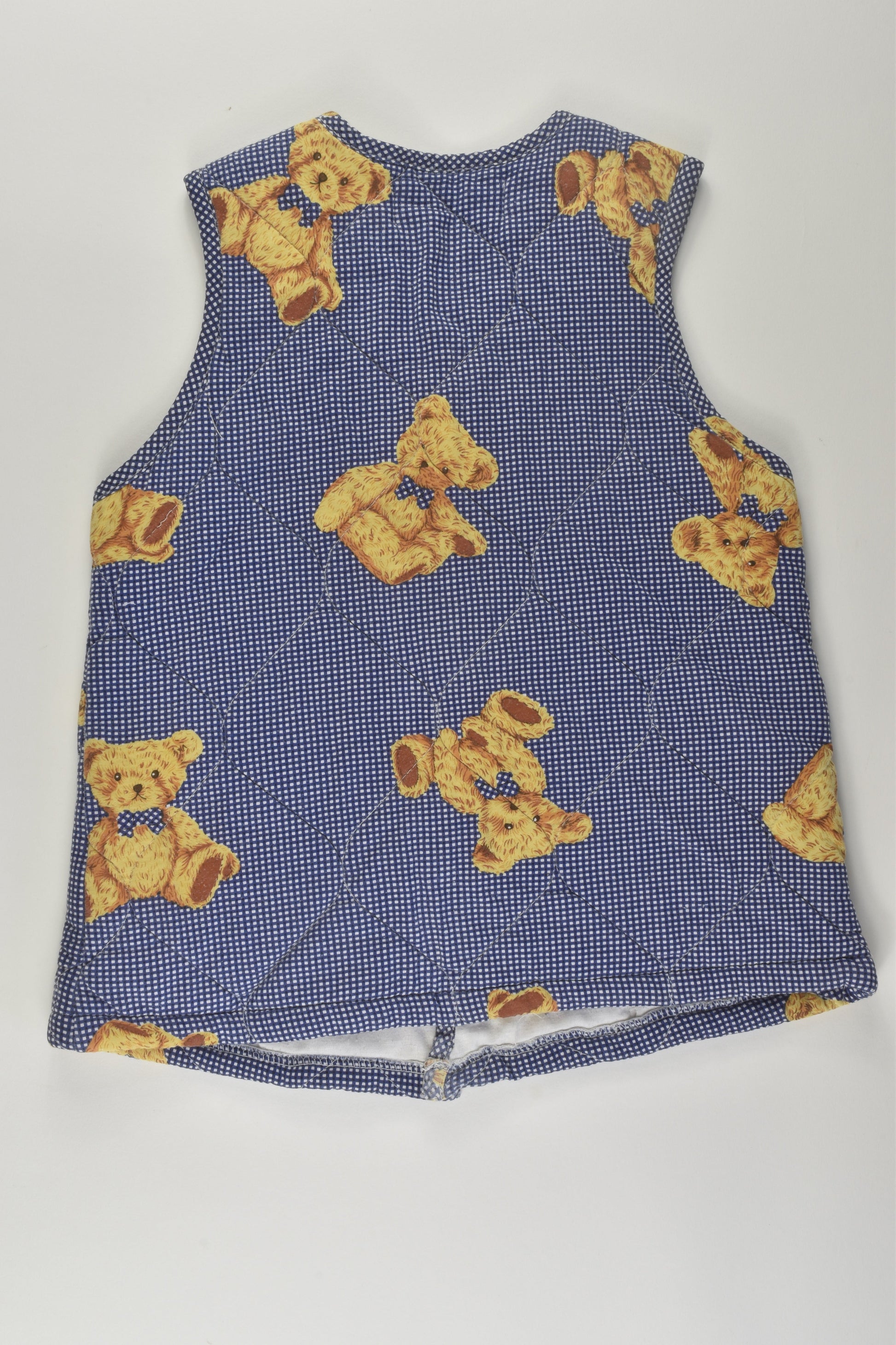 J. Home Wear Size 5-6 Teddy Bear Vest