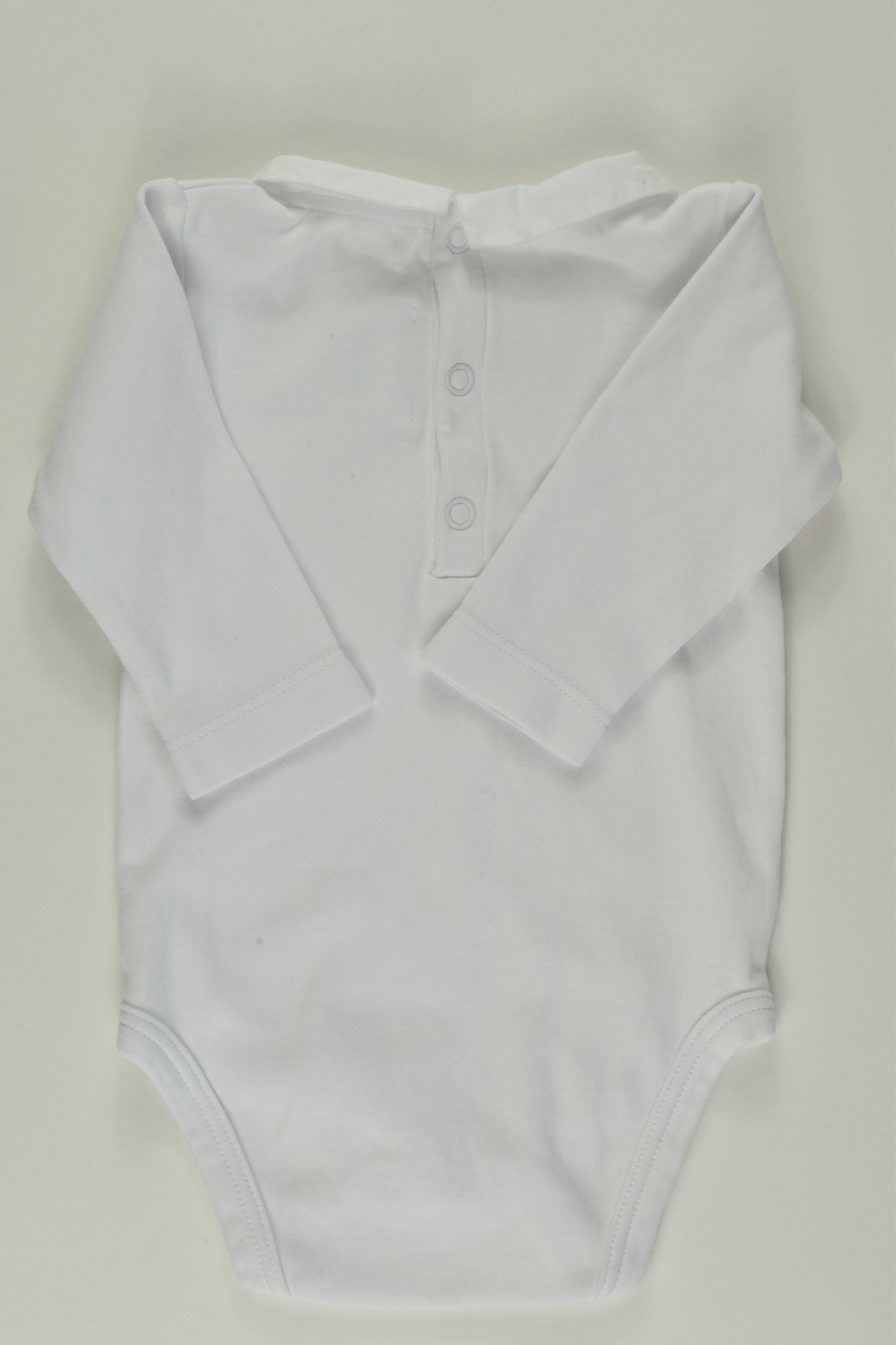 Jacadi Paris Size 000 Collared Bodysuit