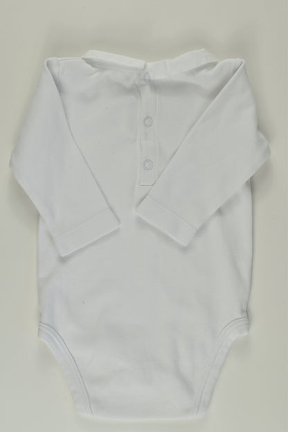 Jacadi Paris Size 000 Collared Bodysuit