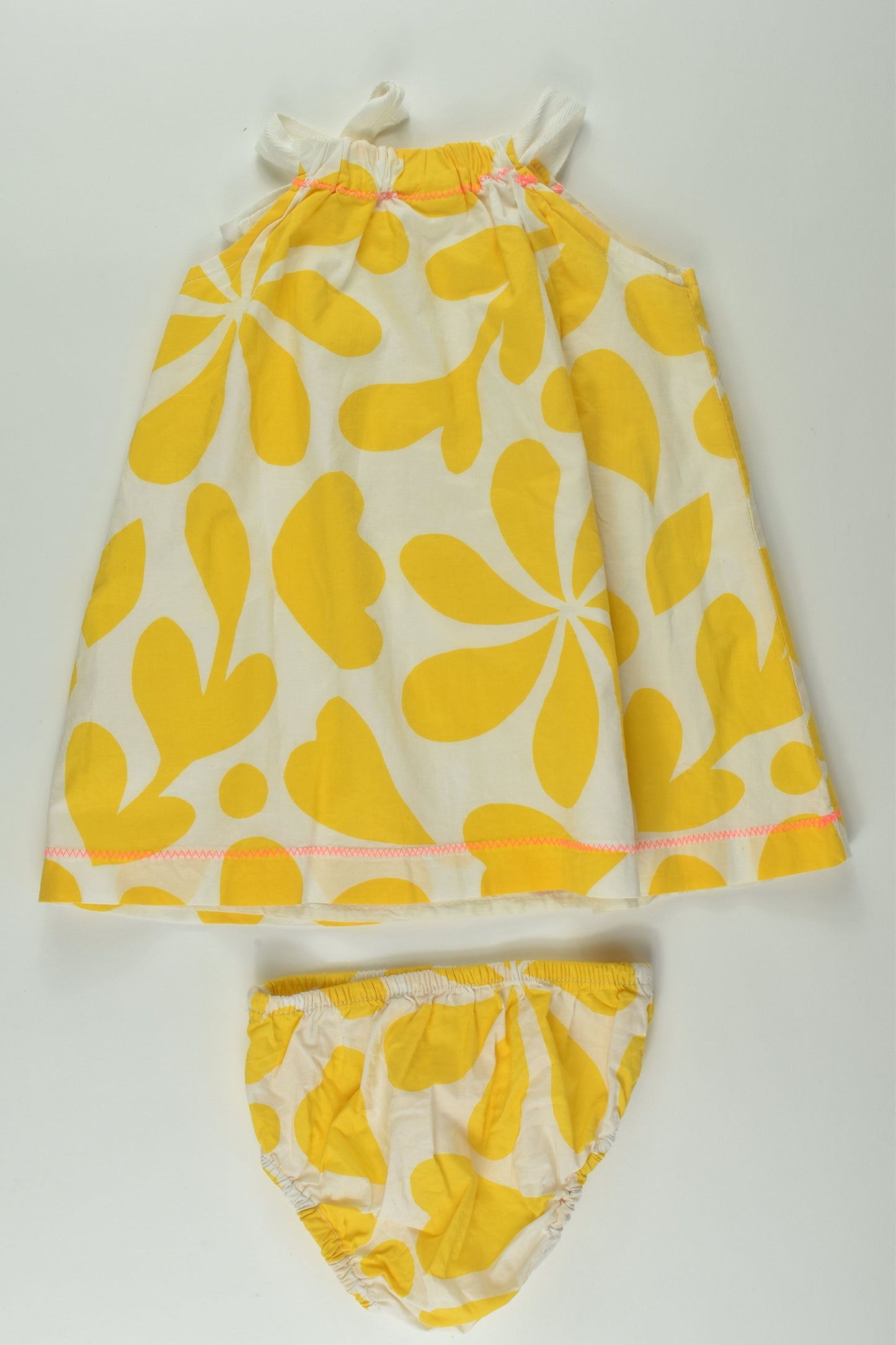 Jack & Milly Size 0 Lined Dress with Matching Bloomers