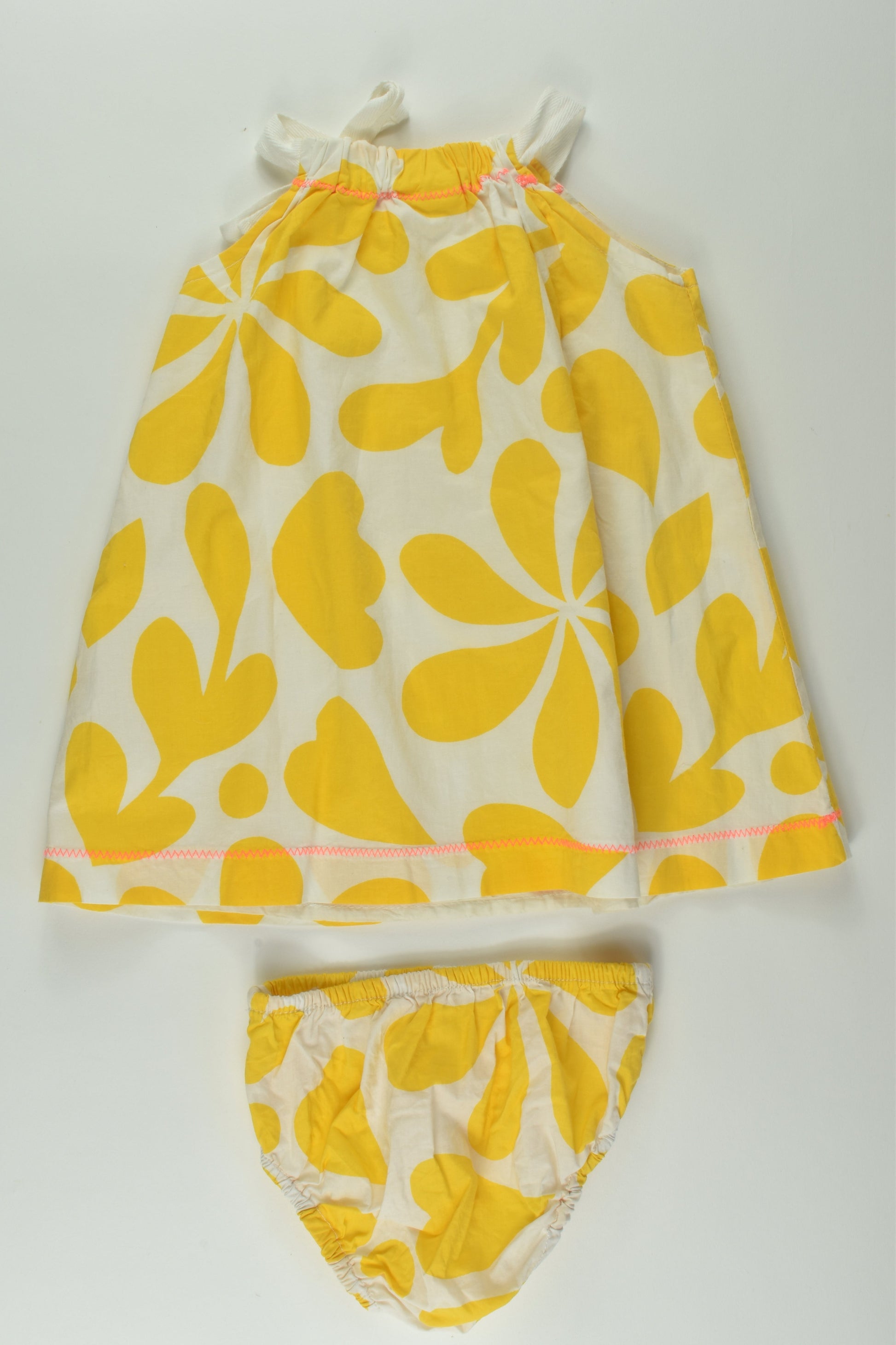 Jack & Milly Size 0 Lined Dress with Matching Bloomers