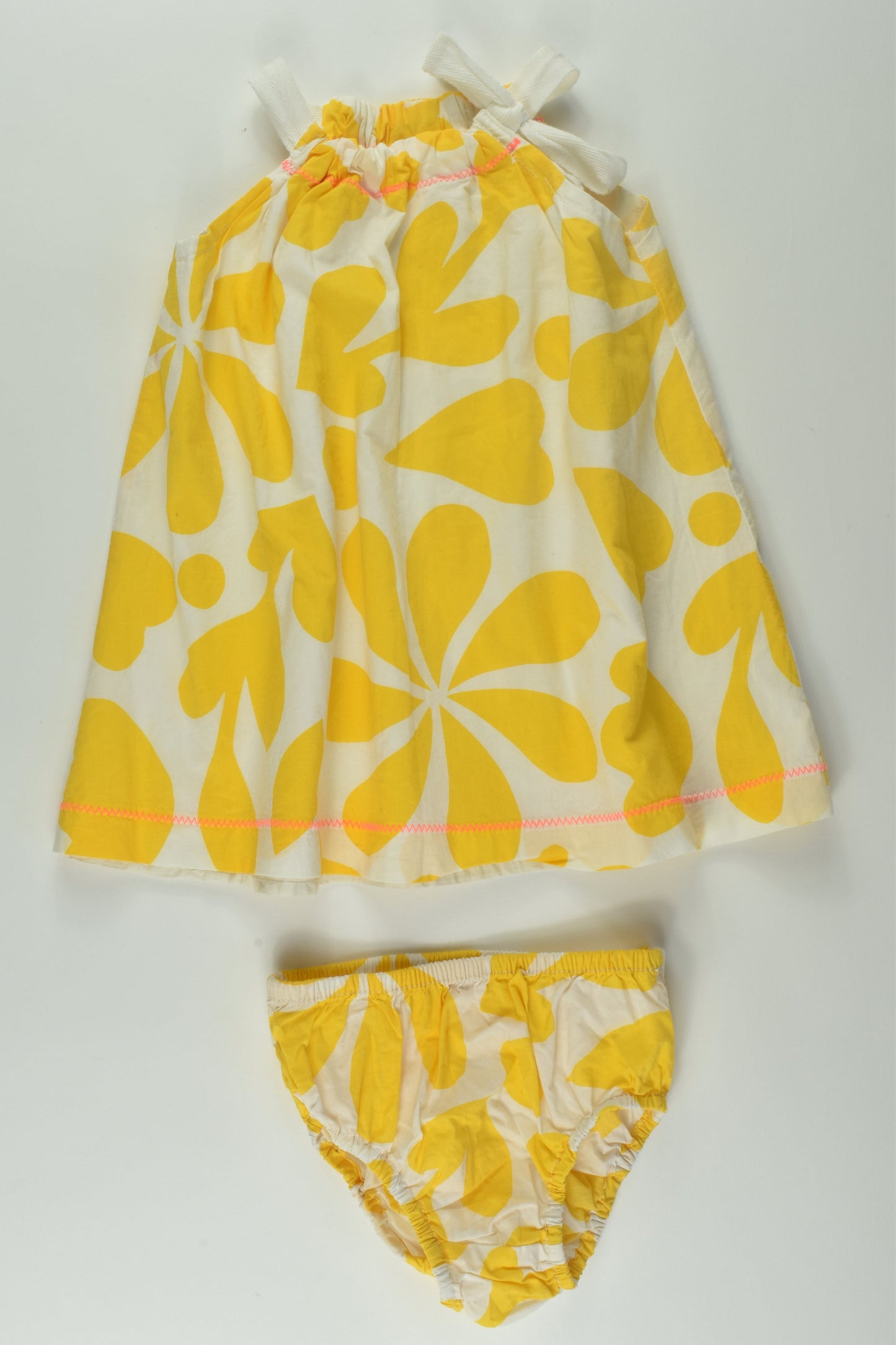 Jack & Milly Size 0 Lined Dress with Matching Bloomers