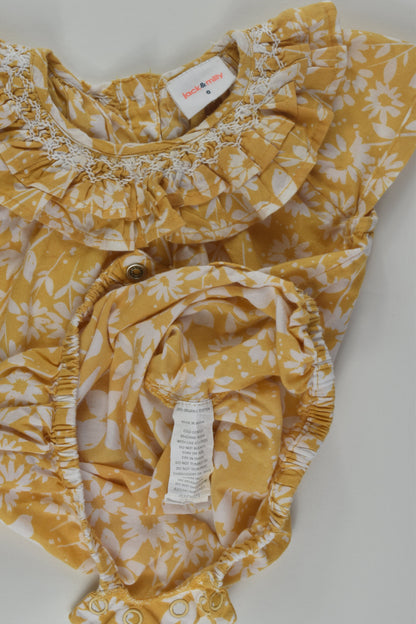 Jack & Milly Size 0 Organic Short Romper