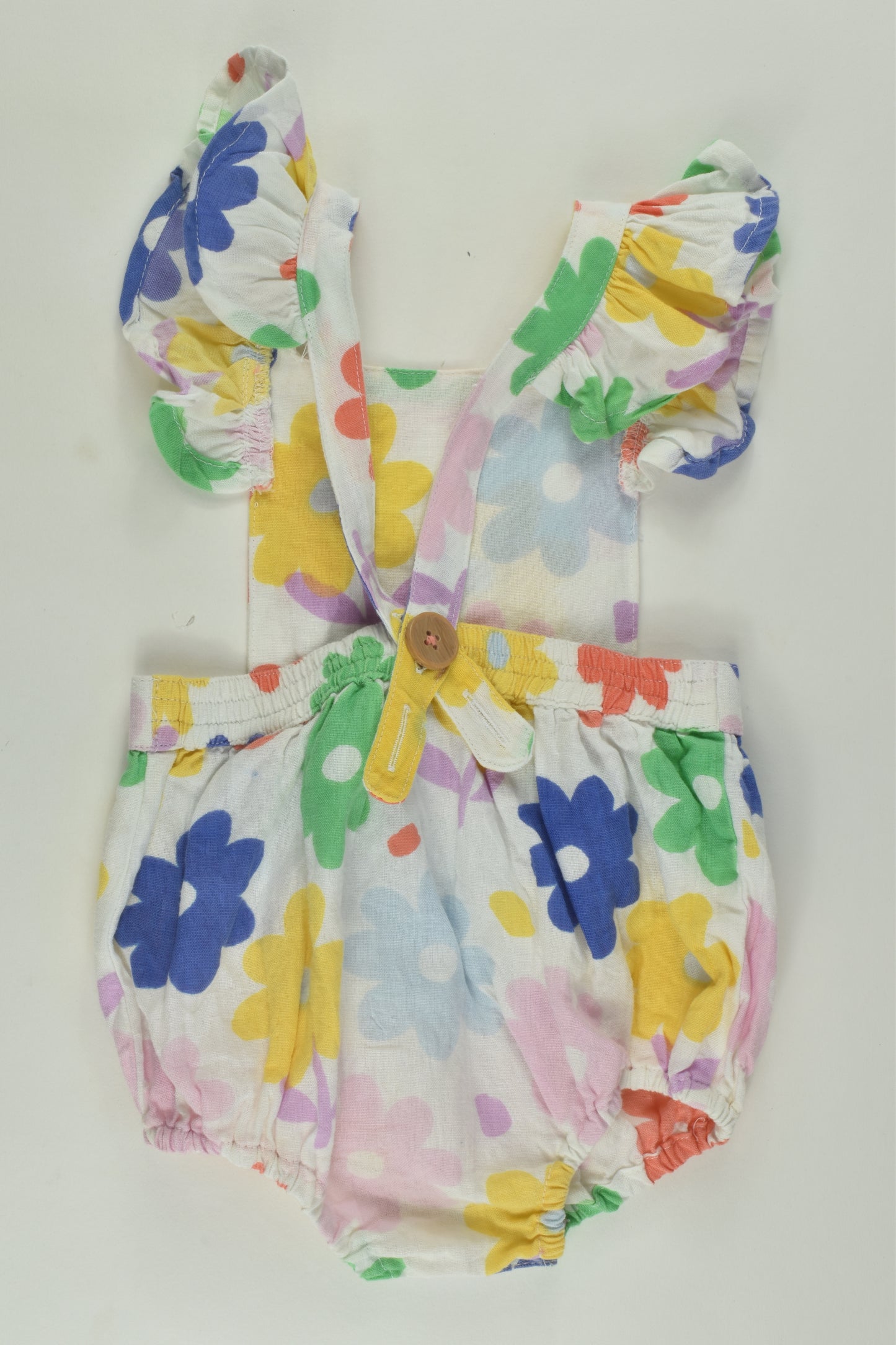 Jack & Milly Size 00 Linen Blend Bubble Romper