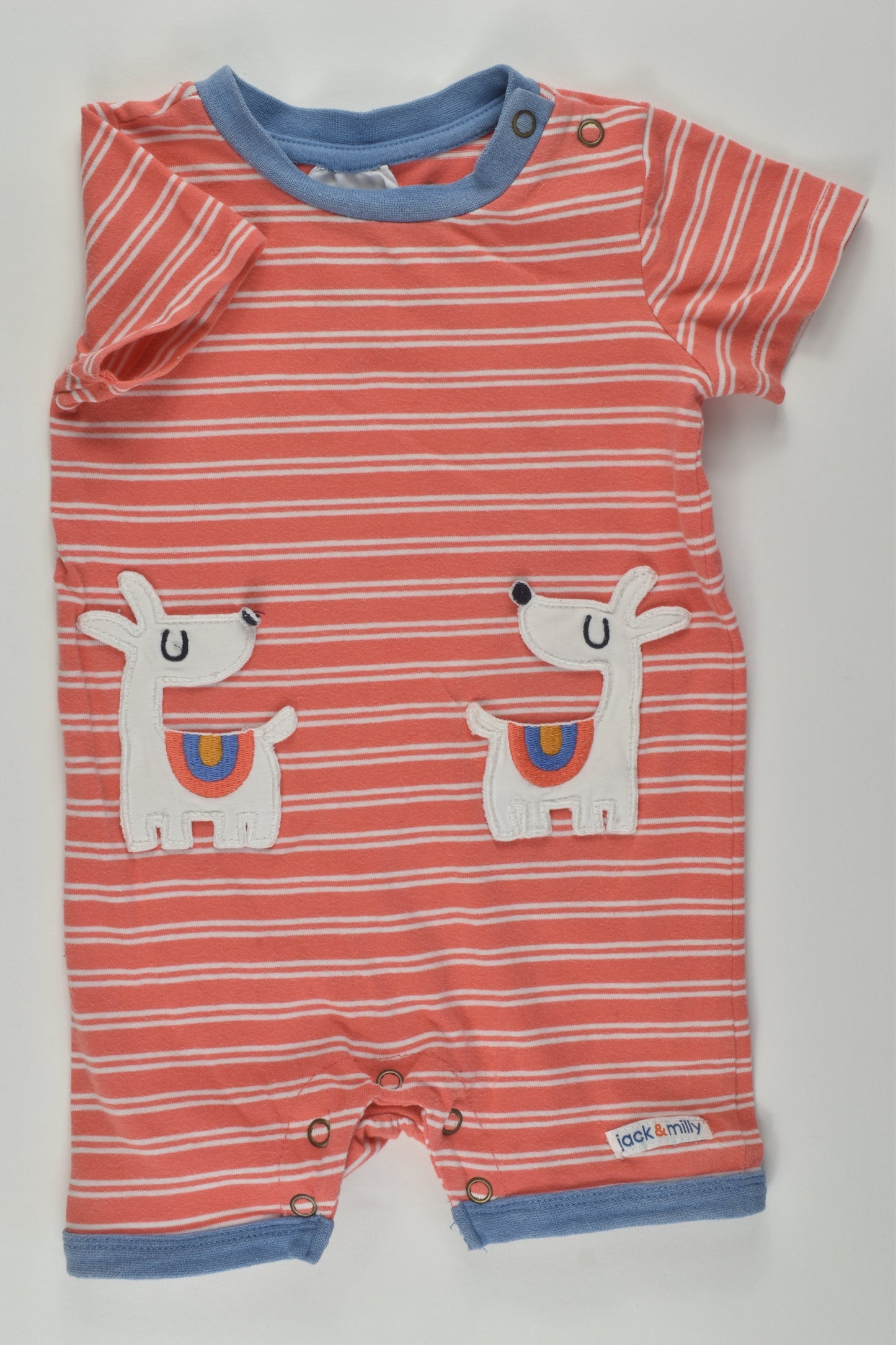 Jack & Milly Size 000 Short Romper