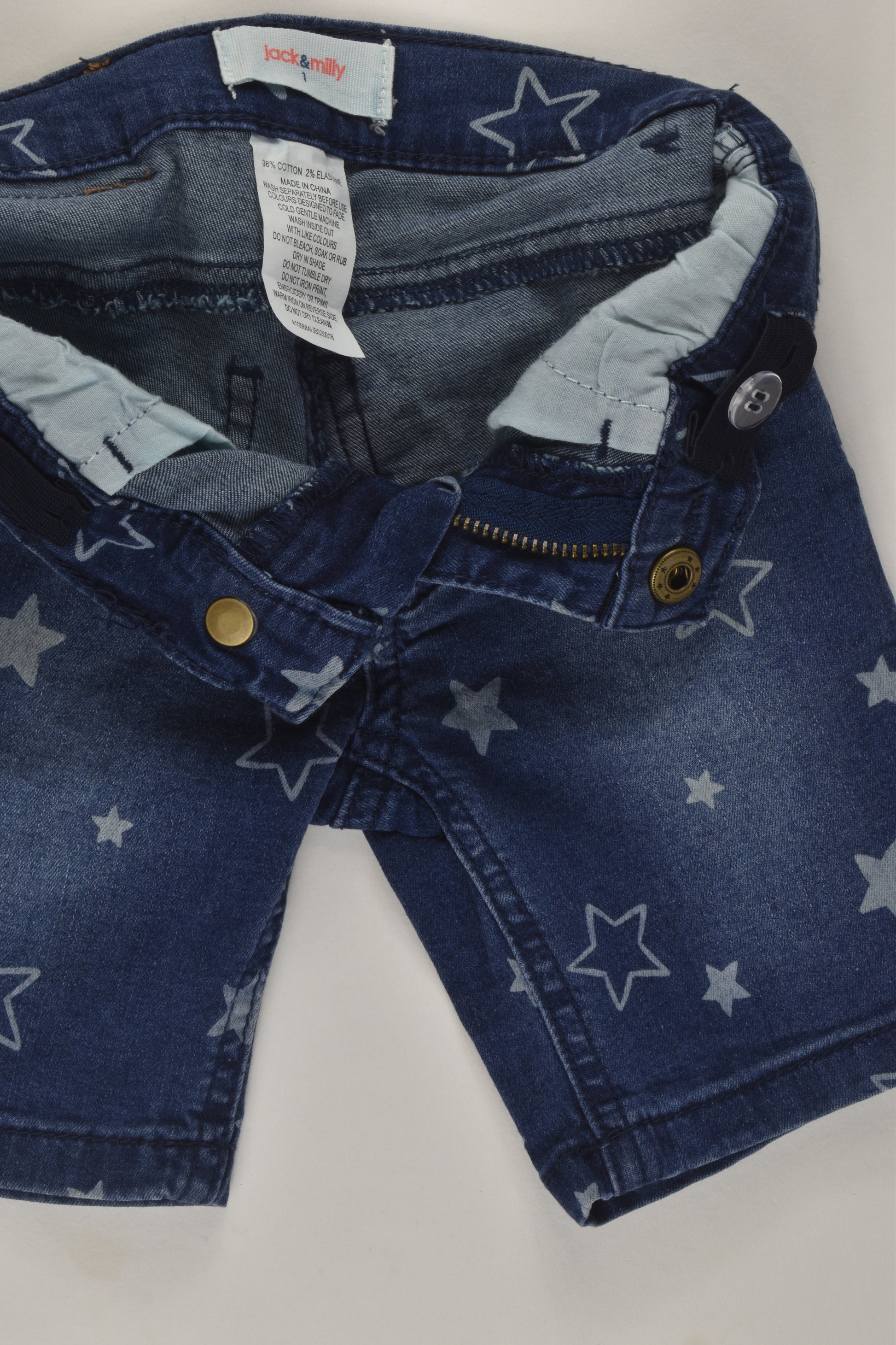 Jack & Milly Size 1 Denim Shorts