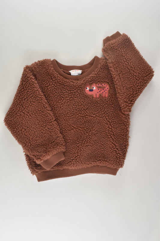 Jack & Milly Size 3 Warm Sherpa Jumper