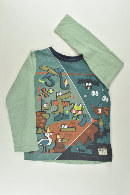 Jack & Milly Size 4 'Swamp Party' Top