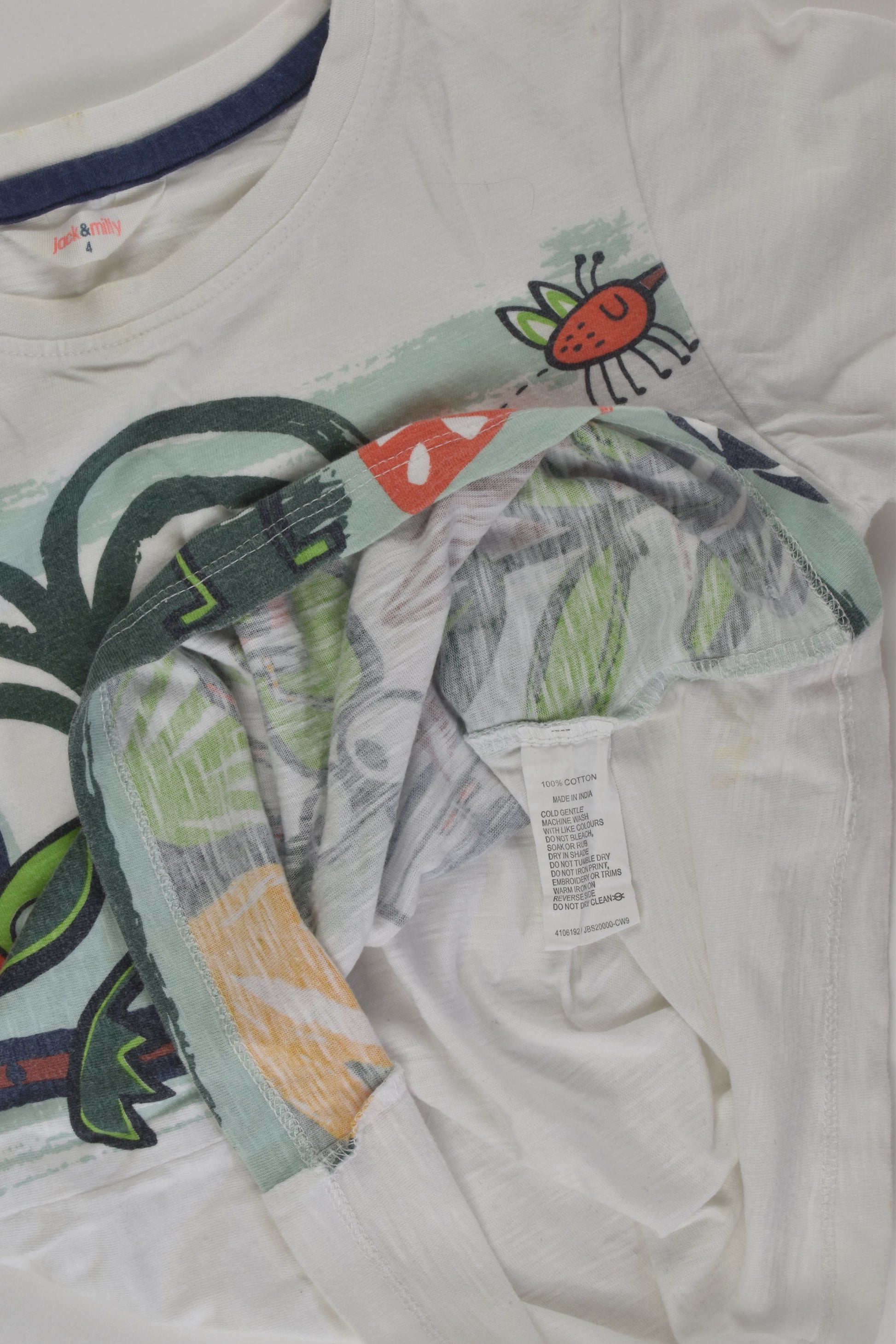 Jack & Milly Size 4 T-shirt