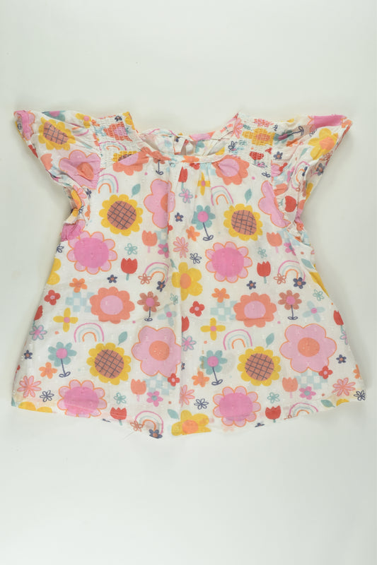 Jack & Milly Size 6 Lined Blouse