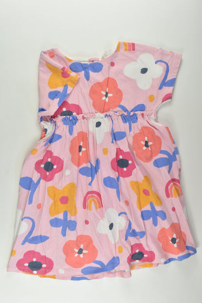 Jack & Milly Size 6 Rainbows and Flowers Dress