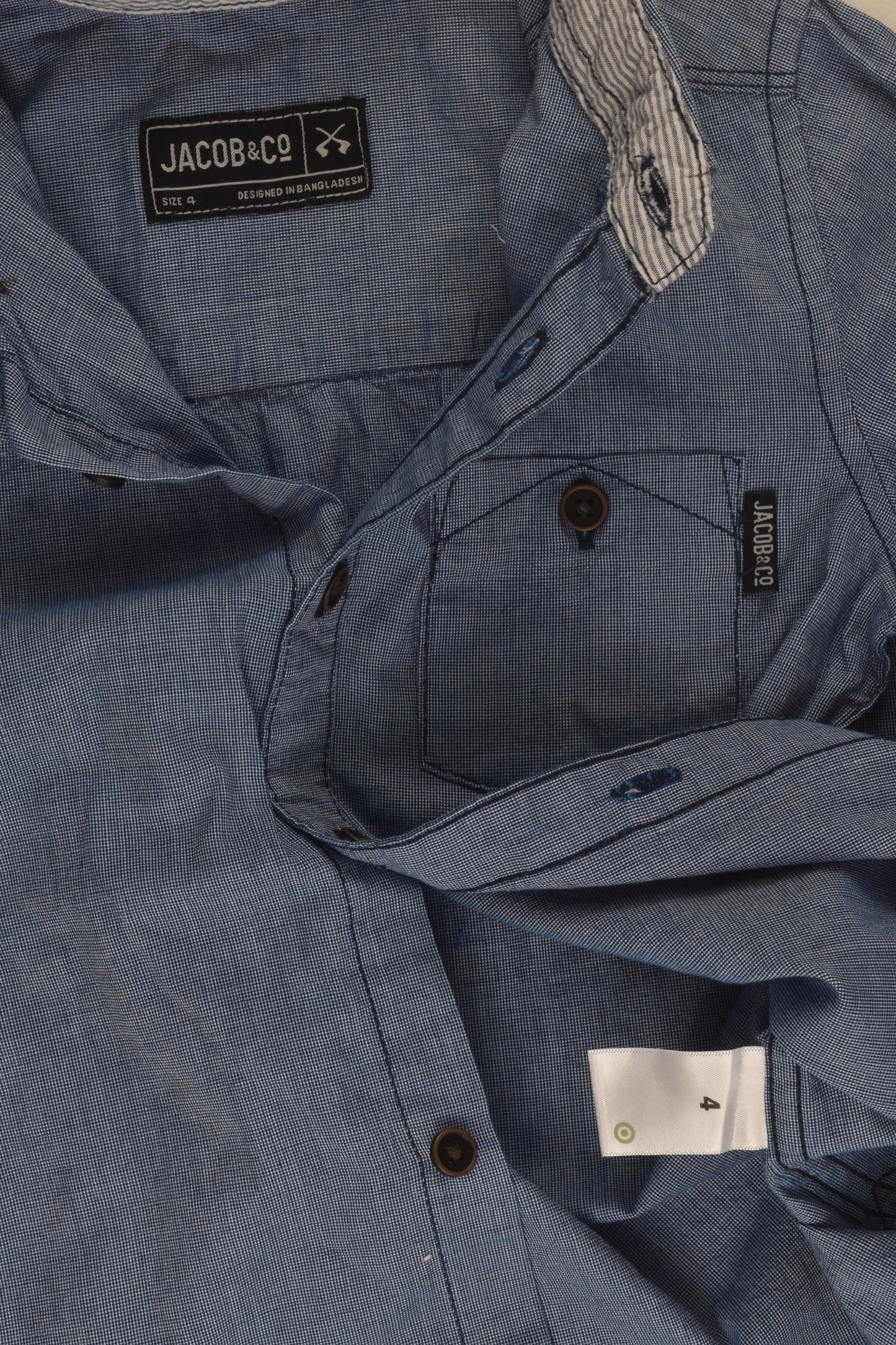 Jacob & Co Size 4 Button-up Shirt