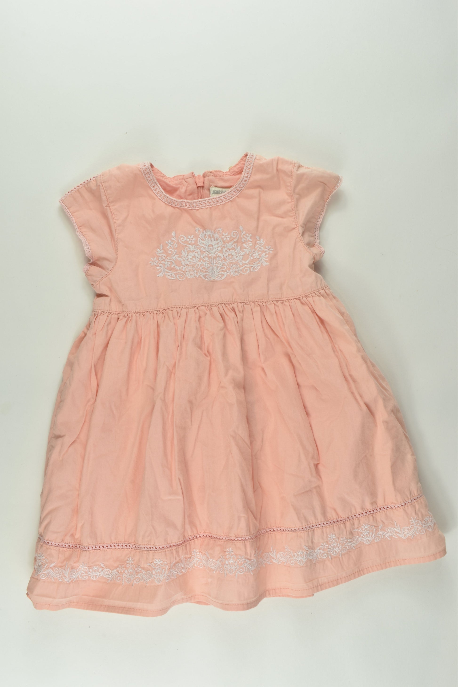 Jeanswest Jnr Size 2 Embroidery Dress