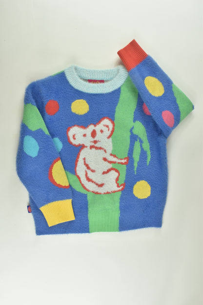 Jenny Kee x Halcoyn Nights Size 5 Knit Jumper