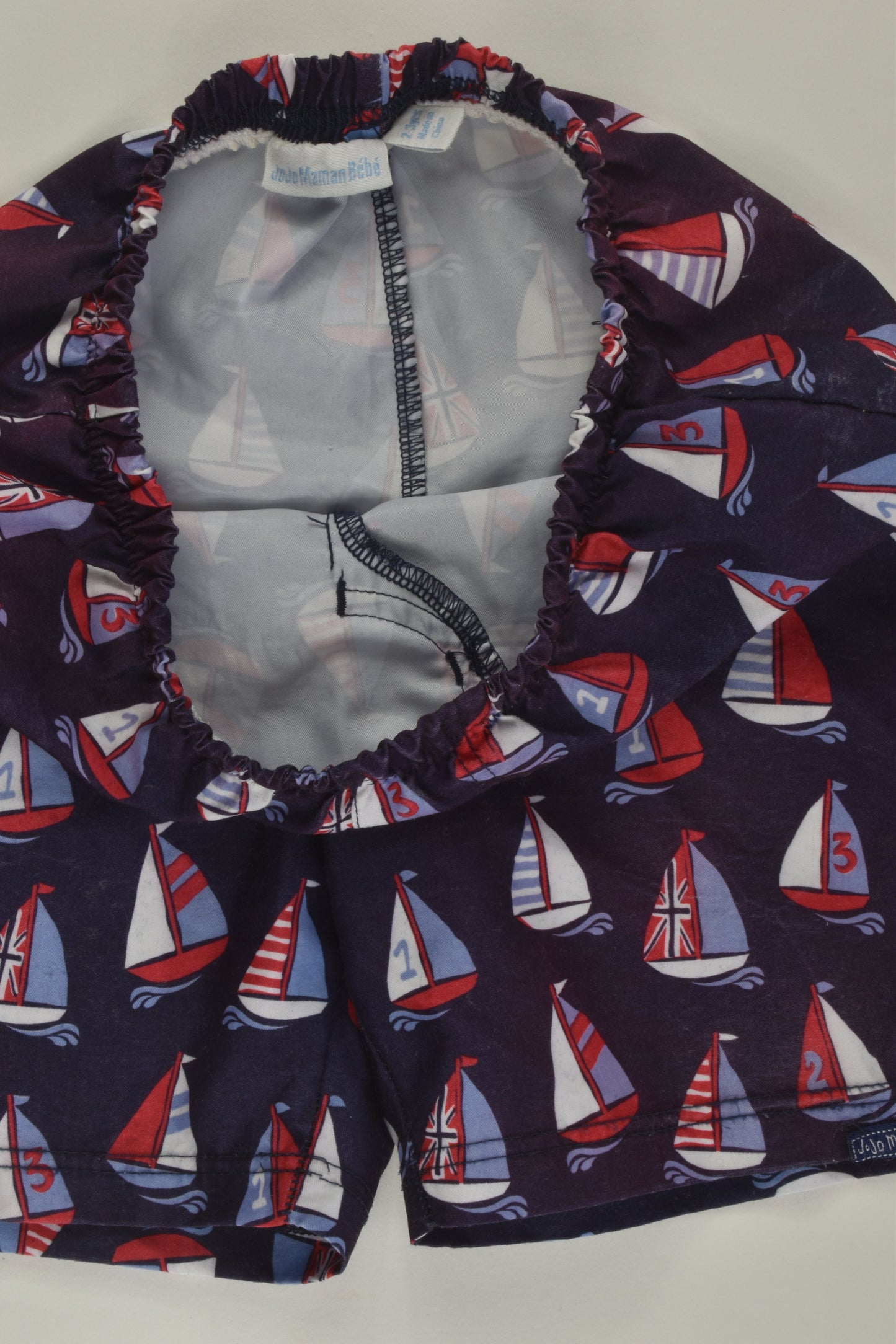 JoJo Maman Bébé Size 2-3 Nautical Board Shorts