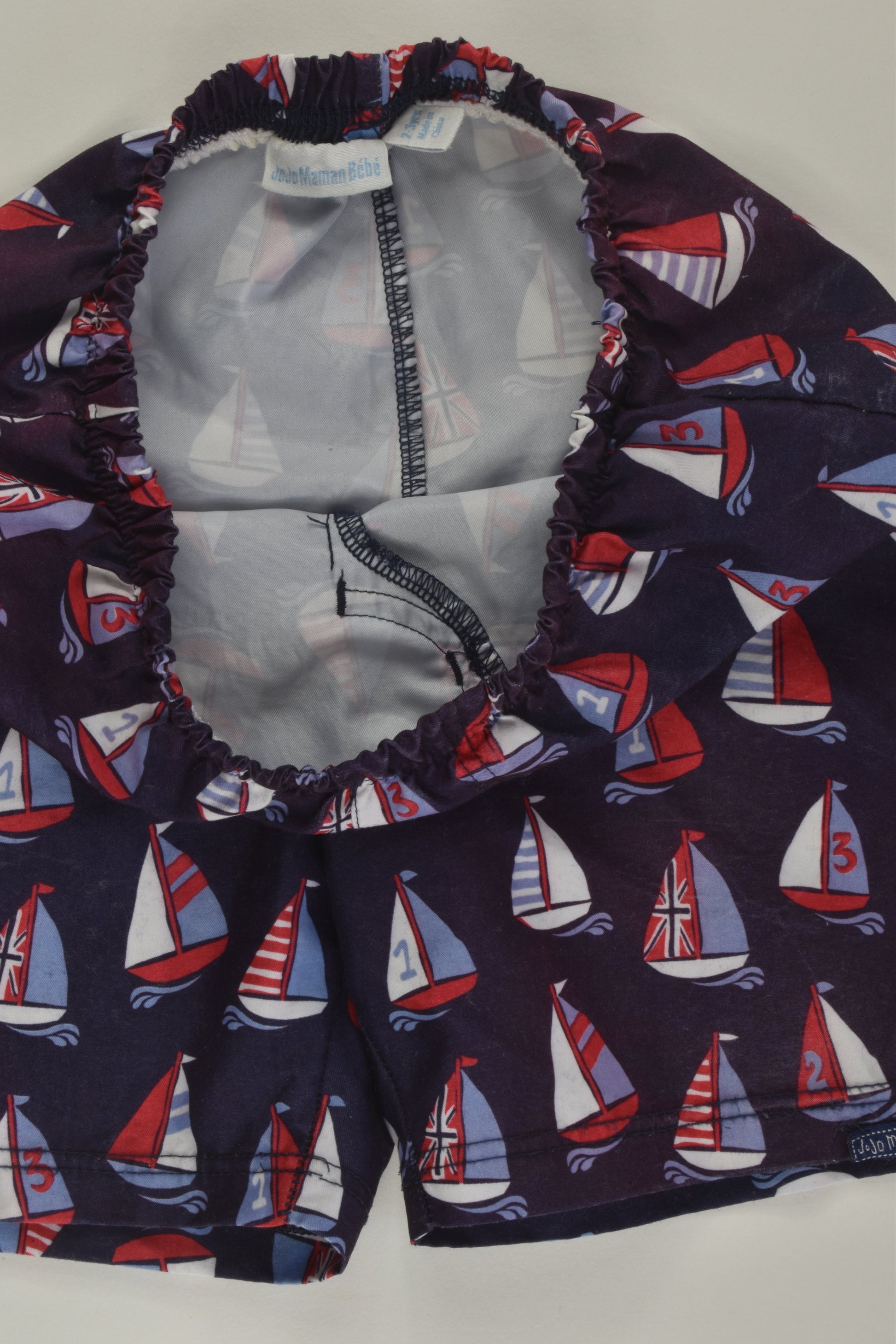 JoJo Maman Bébé Size 2-3 Nautical Board Shorts