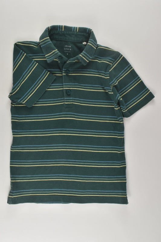 John Lewis Size 6 Green Polo Shirt