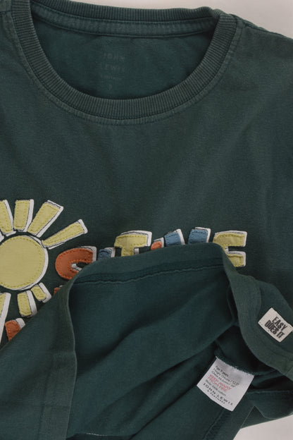 John Lewis Size 9 'Positive Vibe Crew' T-shirt