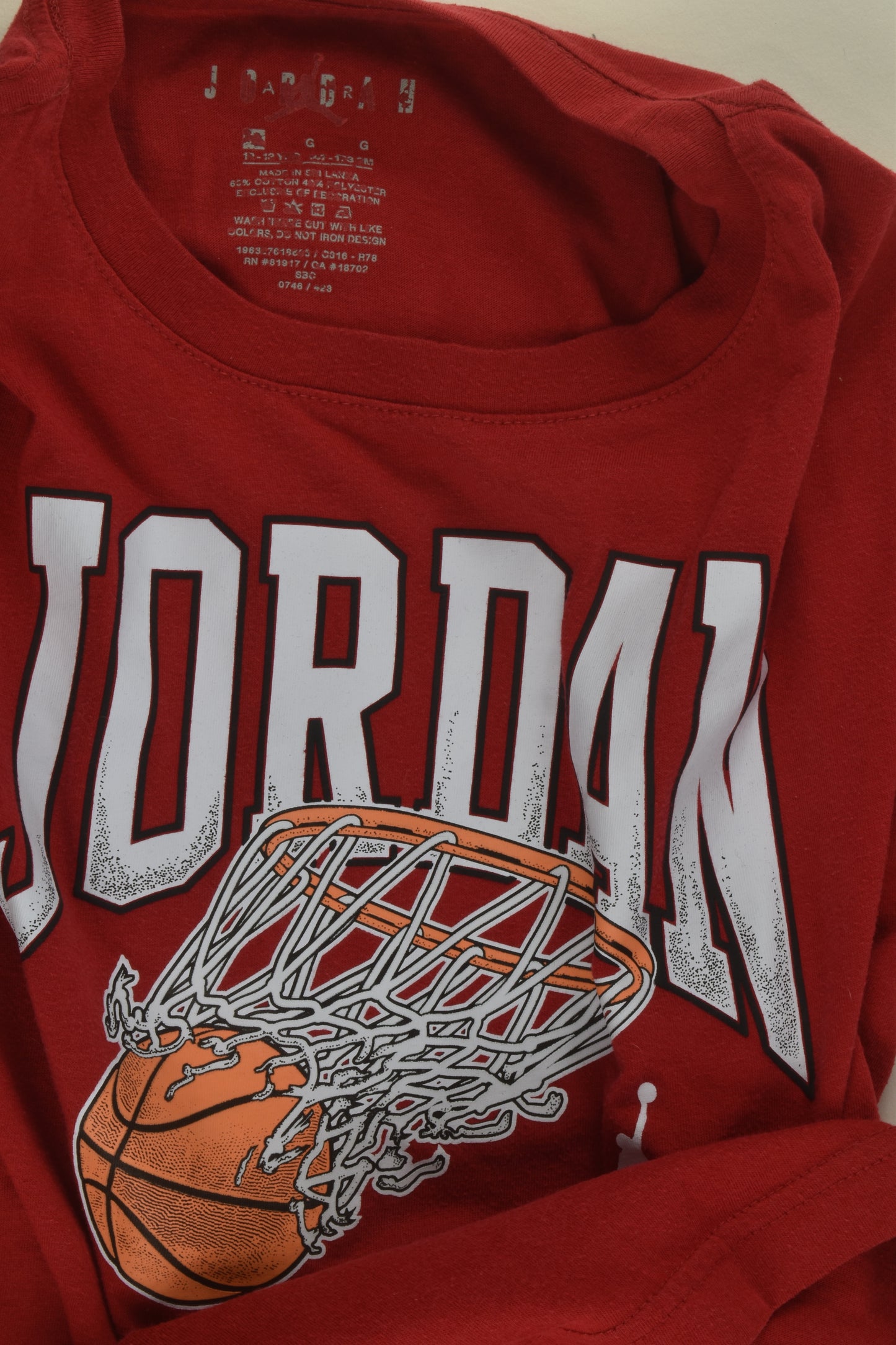 Jordan Size 11-12 Basketball T-shirt