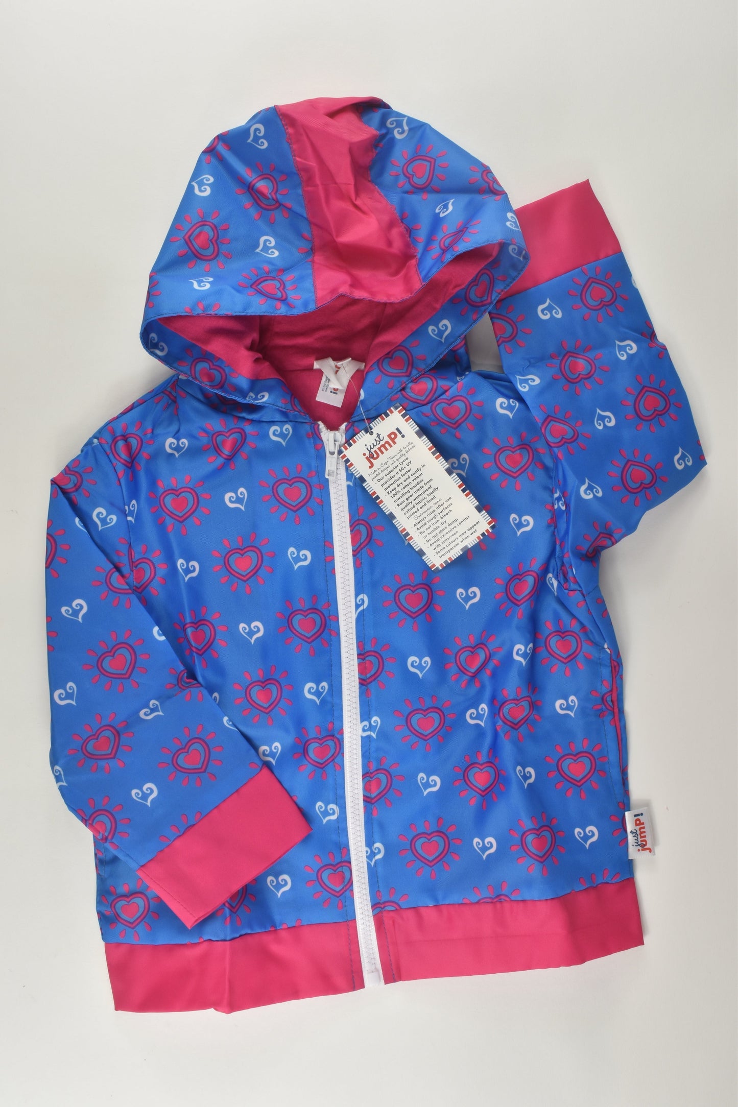 Just Jump Size 1-2 Handmade Rain Jacket