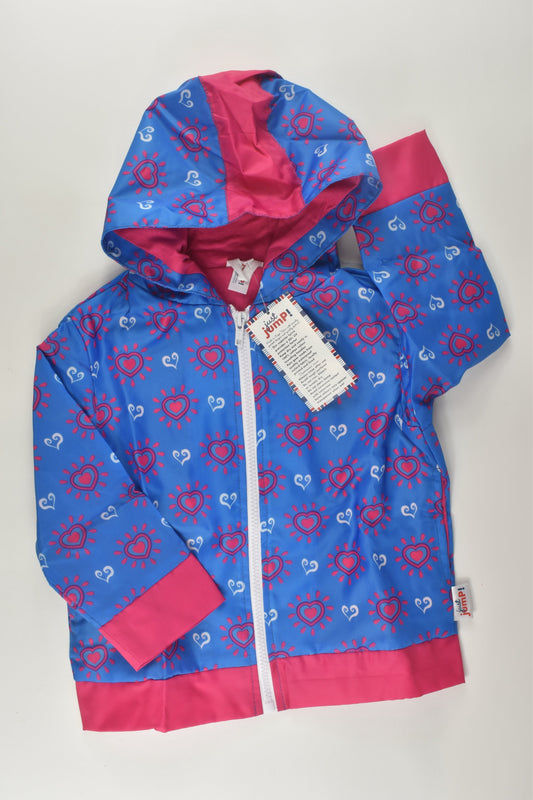 Just Jump Size 5-6 Handmade Rain Jacket