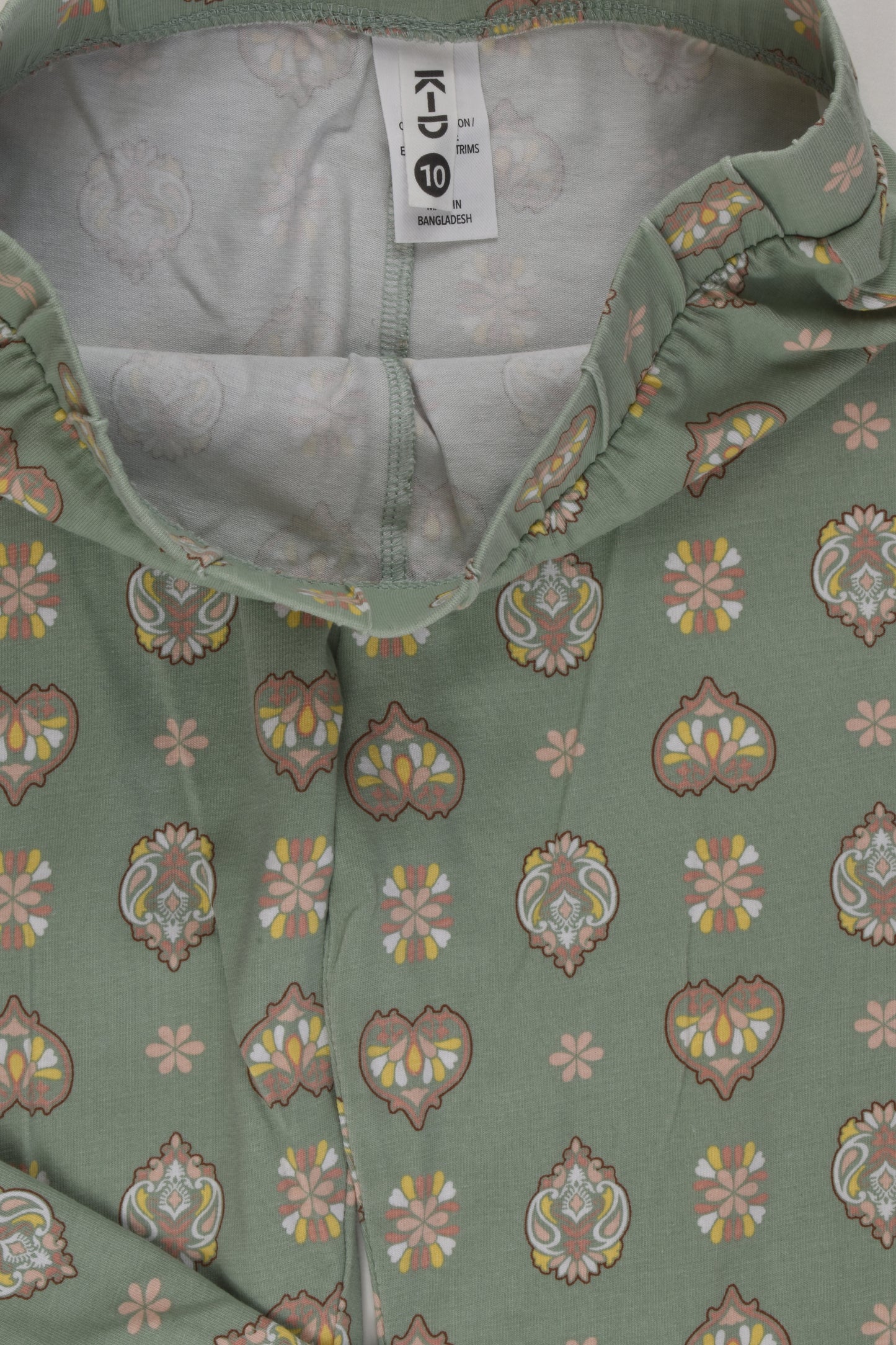 K-D Size 10 Organic Flared Leggings