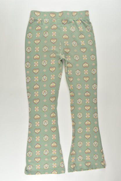 K-D Size 10 Organic Flared Leggings