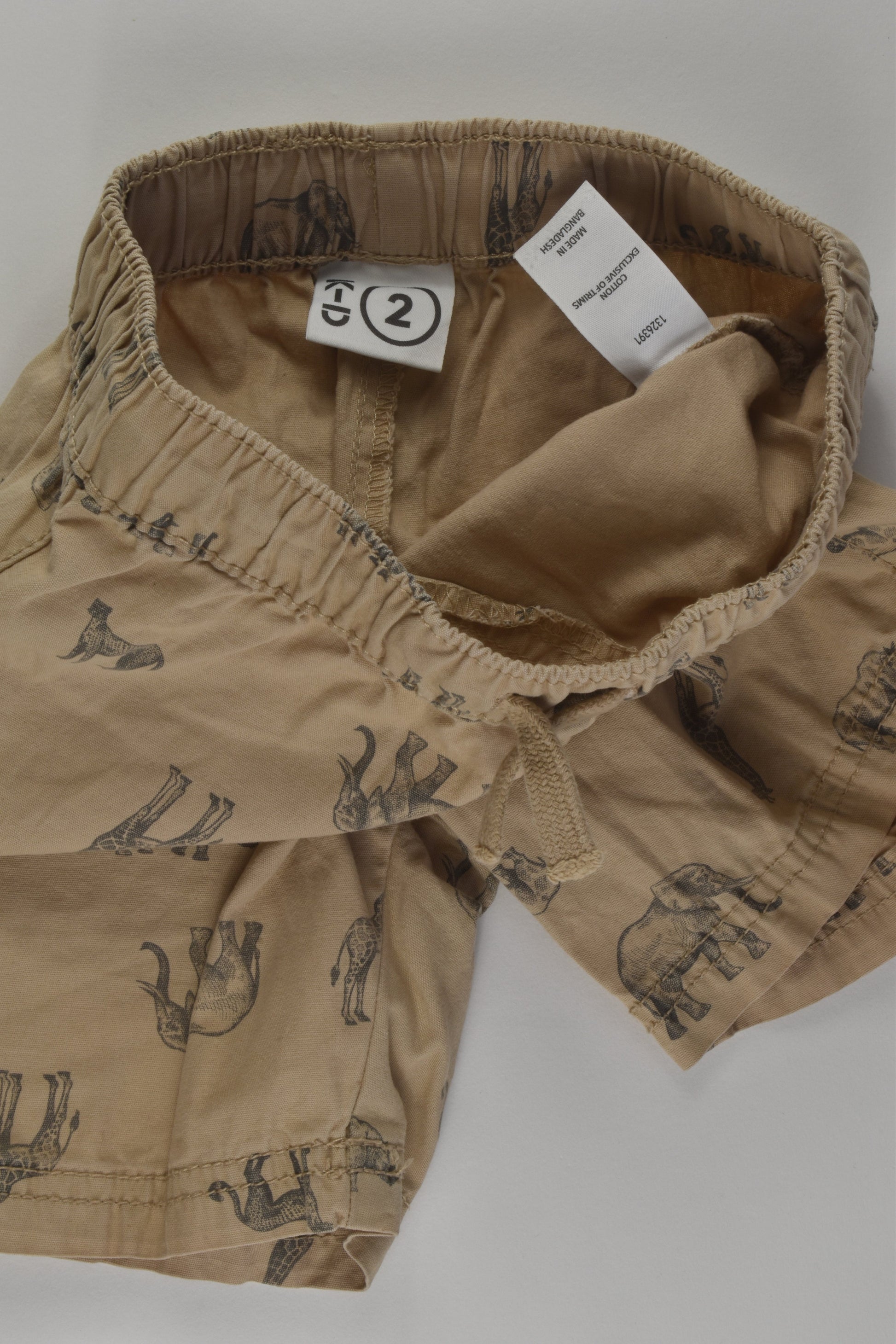 K-D Size 2 Safari Shorts