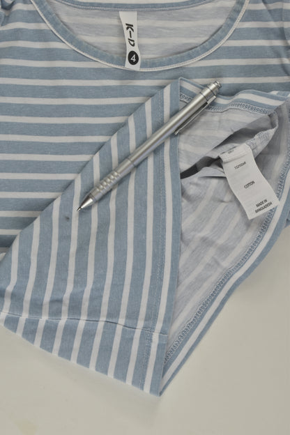 K-D Size 4 Striped T-shirt
