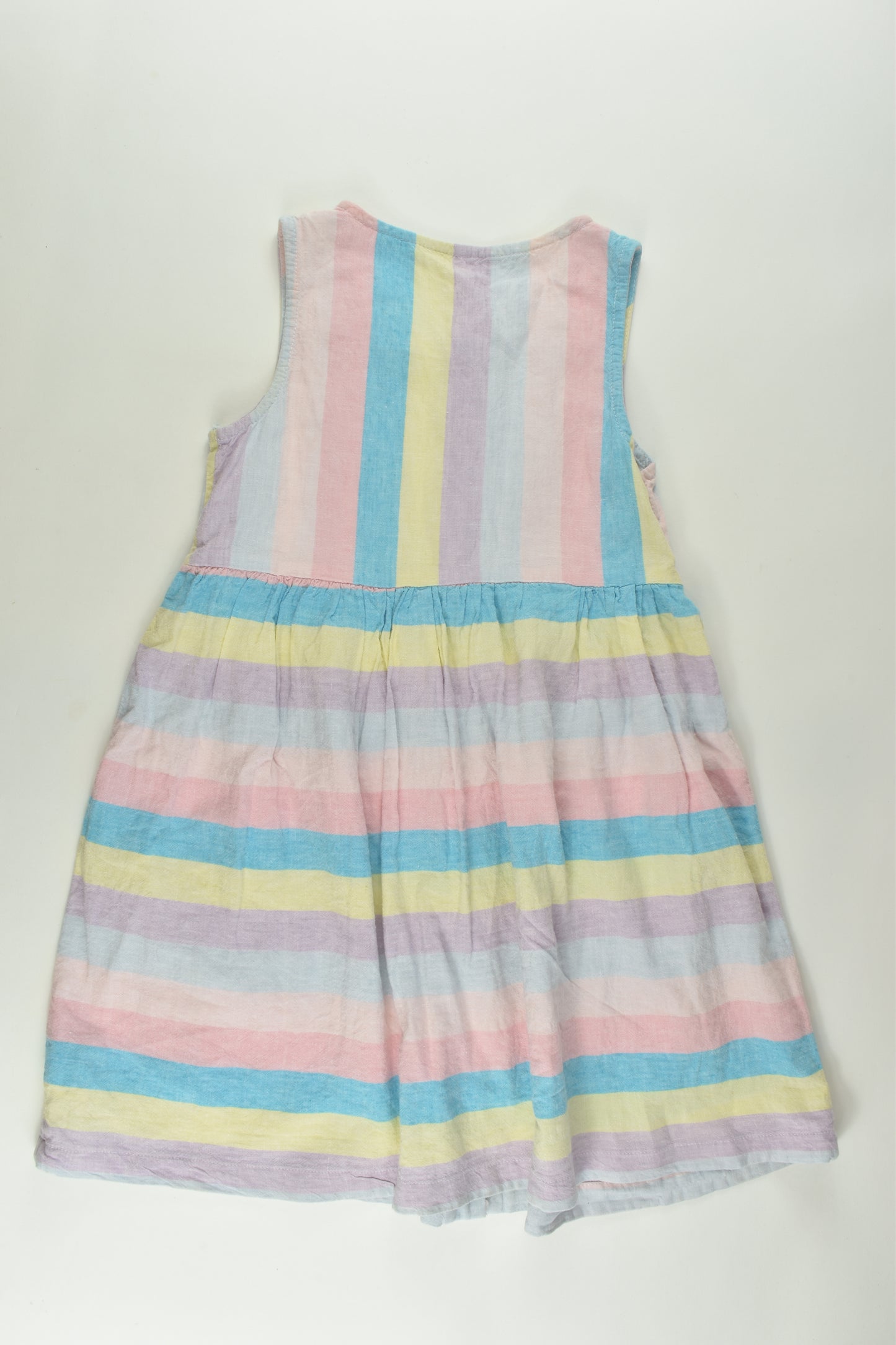 K-D Size 7 Linen Blend Dress
