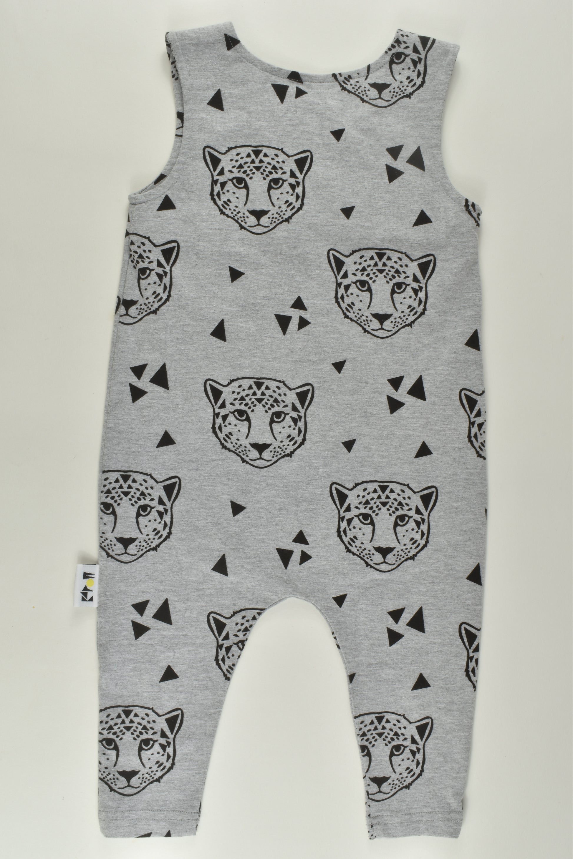 KaPow Kids Size 0 Tiger Overalls