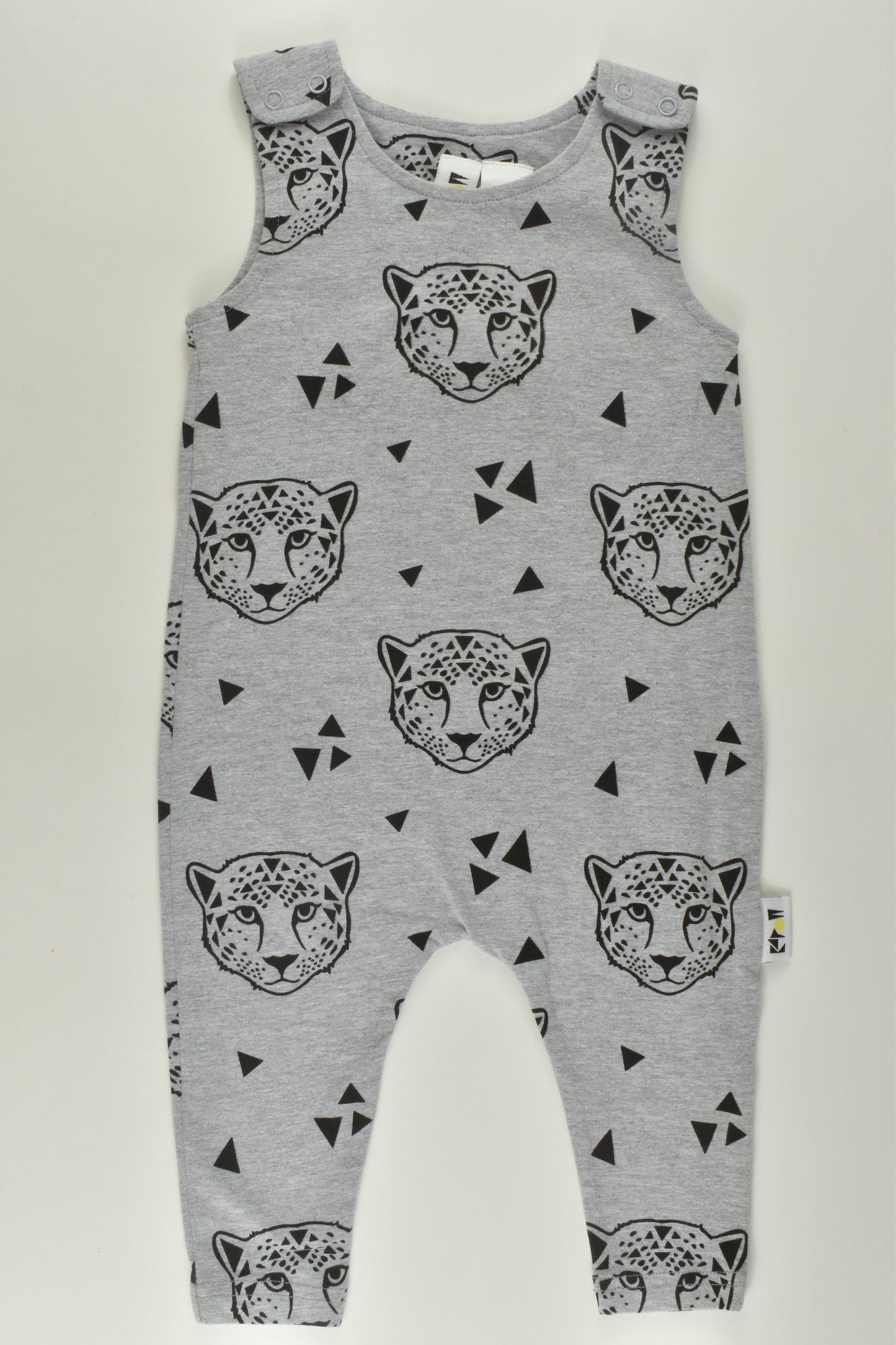 KaPow Kids Size 0 Tiger Overalls