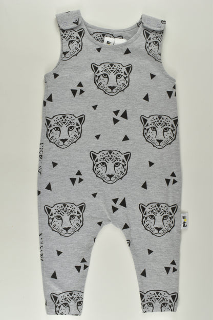 KaPow Kids Size 0 Tiger Overalls