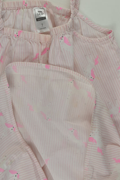 Kids & Co Size 7 Unicorn Dress