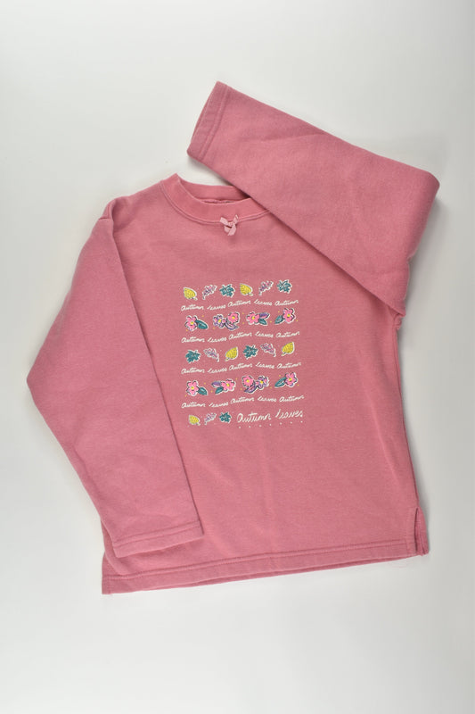 Kids World Size 8 'Autumn Leaves' Vintage Sweater