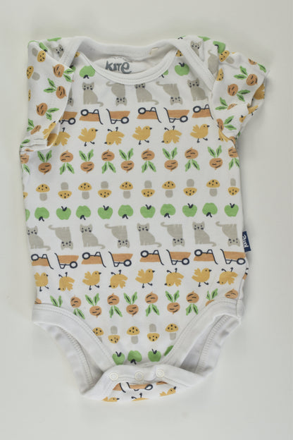 Kite Size 00 Organic Bodysuit
