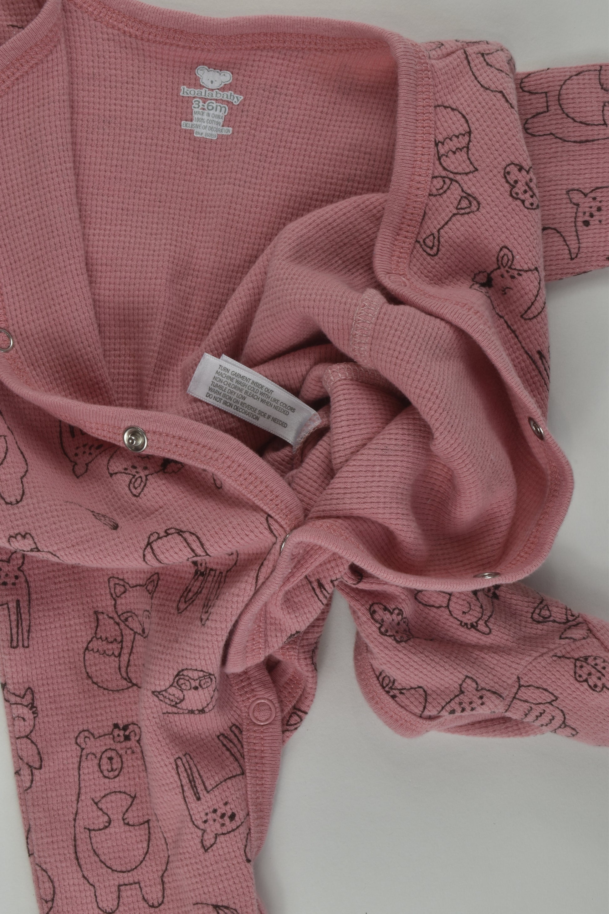 Koala Baby Size 00 Waffle Romper