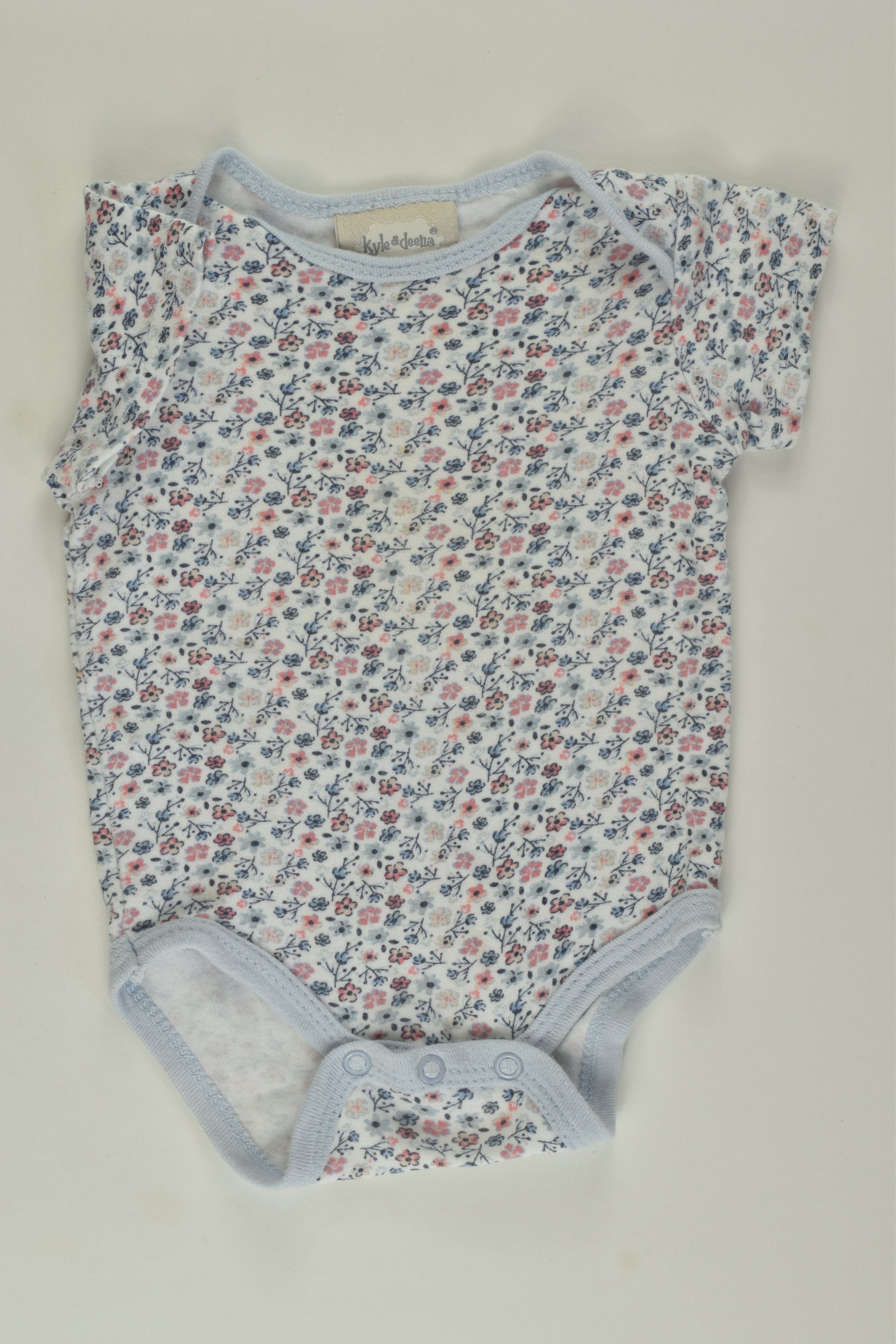 Kyle & Deena Size 000 Floral Bodysuit