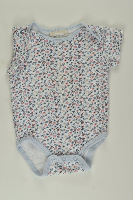 Kyle & Deena Size 000 Floral Bodysuit