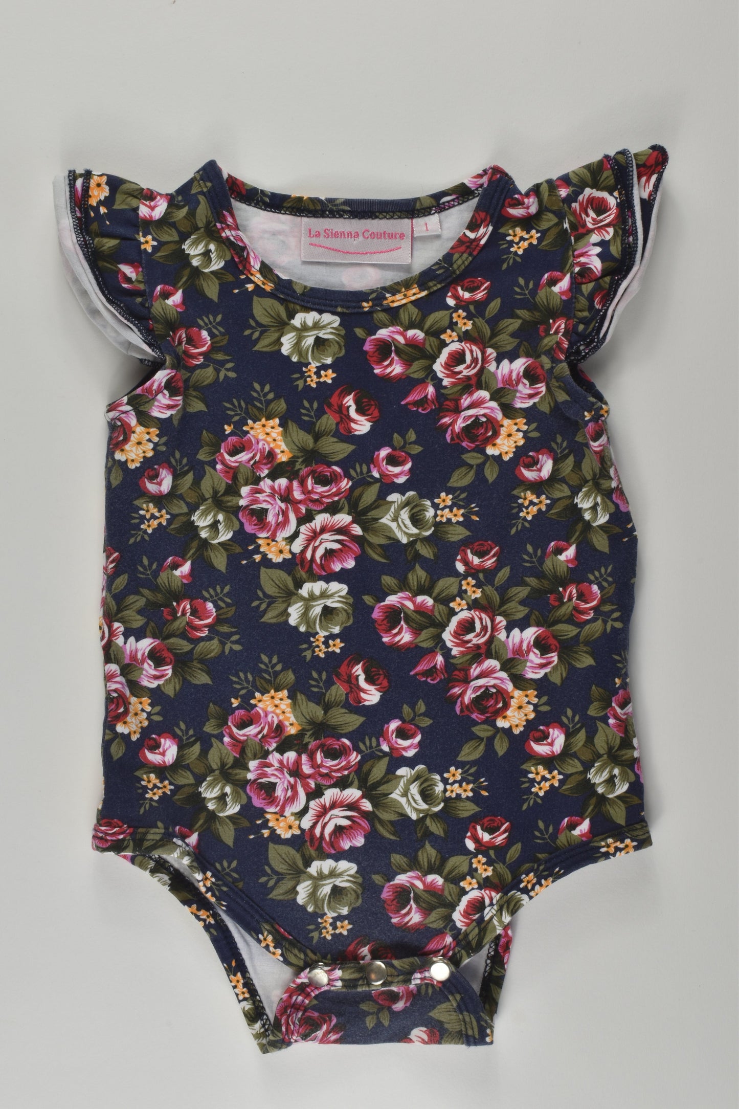 La Sienna Couture Size 1 Floral Bodysuit