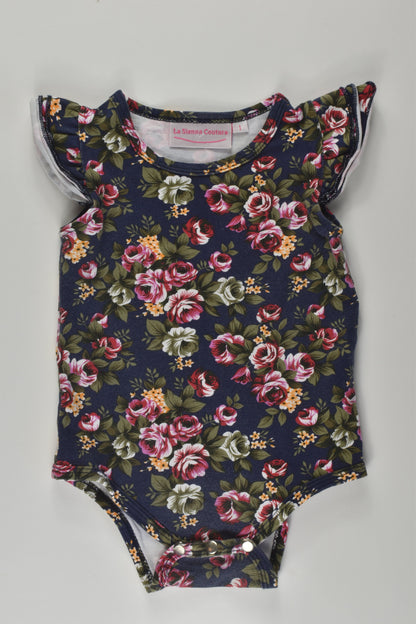 La Sienna Couture Size 1 Floral Bodysuit