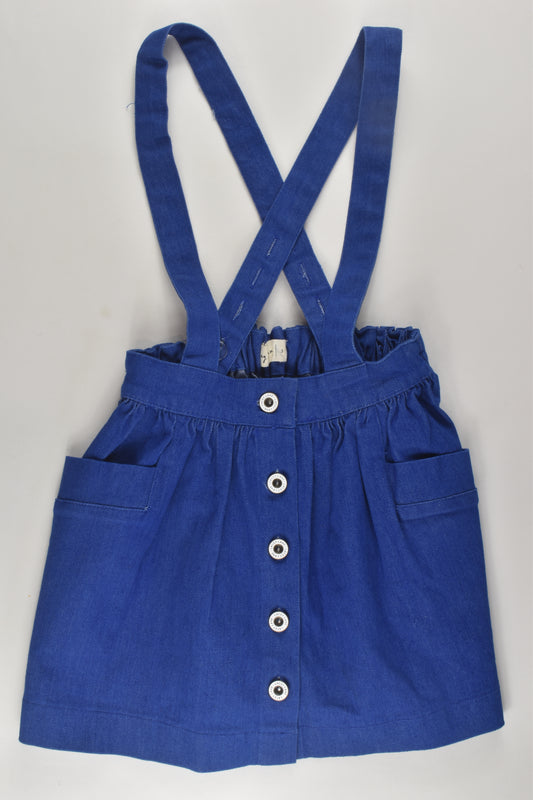 Lacey Lane Size 3 Denim Suspender Skirt